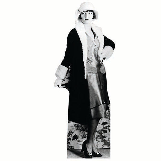 Flapper Girl 1 Cardboard Cutout