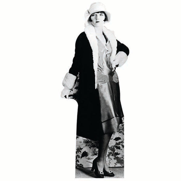 Flapper Girl 1 Cardboard Cutout
