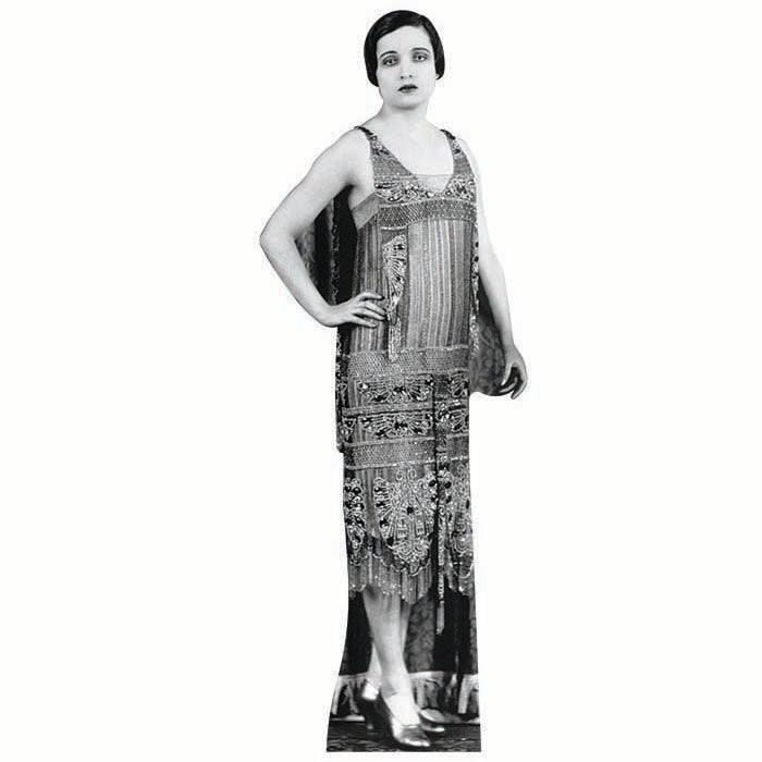 Flapper Girl 2 Cardboard Cutout