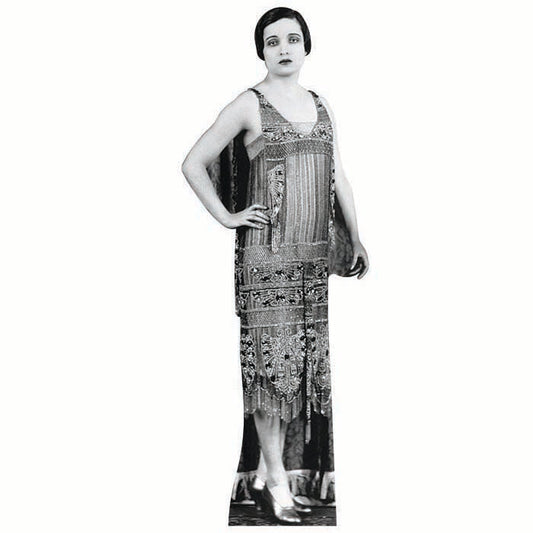 Flapper Girl 2 Cardboard Cutout