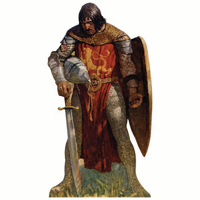 King Arthur Cardboard Cutout