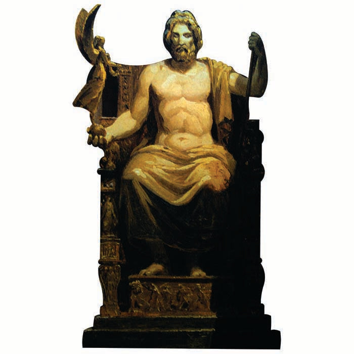 Zeus Cardboard Cutout