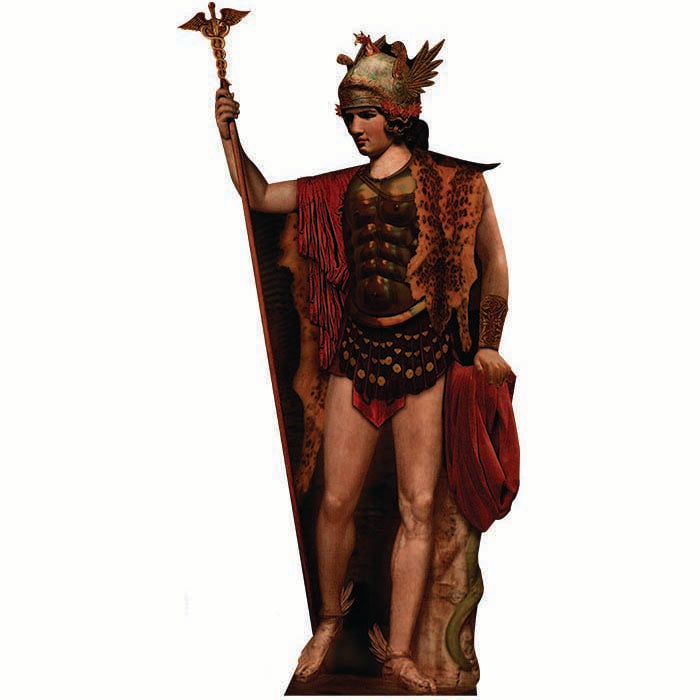 Hermes Cardboard Cutout