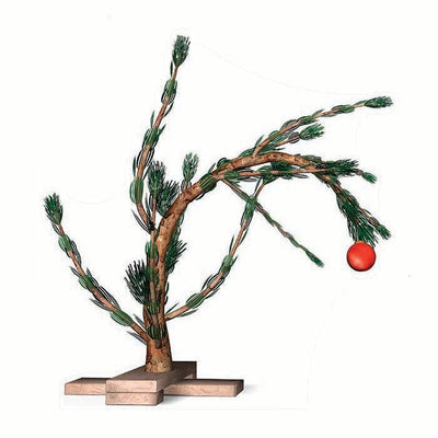 Charlie Brown Christmas Tree Cardboard Cutout
