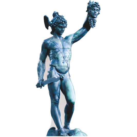 Perseus with Head of Medusa 1554 Venvenuto Cellini Cardboard Cutout