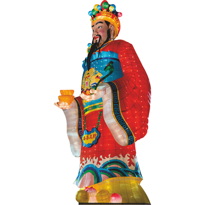 Chinese Zodiac Man Singapore Cardboard Cutout