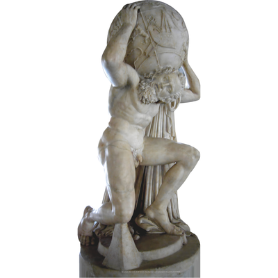 Atlas Celestial Globe Cardboard Cutout