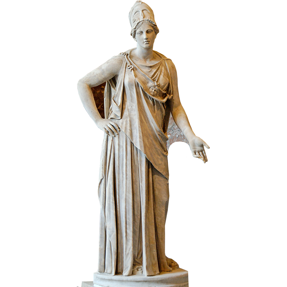 Athena Pallas Ancient Greek Goddess Cardboard Cutout