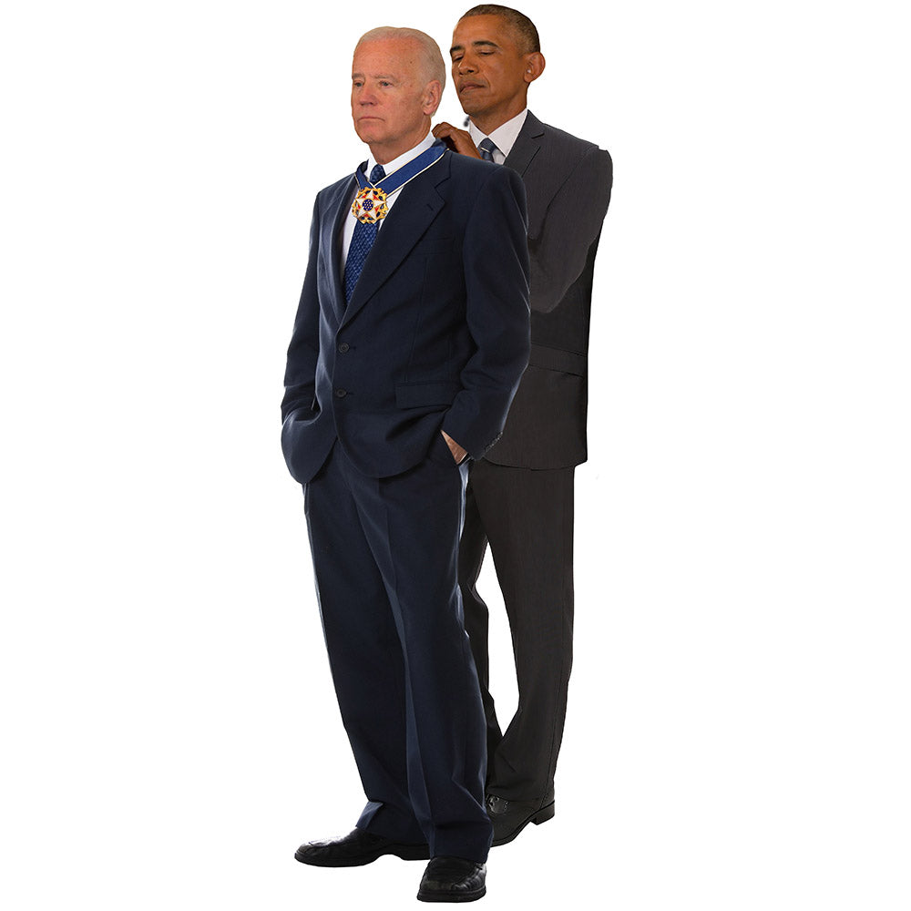 Joe Biden and Barack Obama Medal of Freedom Cardboard Cutout