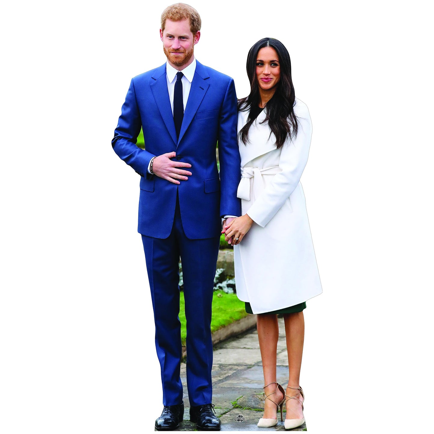 Prince Harry and Meghan Cardboard Cutout