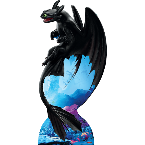 Toothless How to Train Your Dragon  Cardboard Cutout