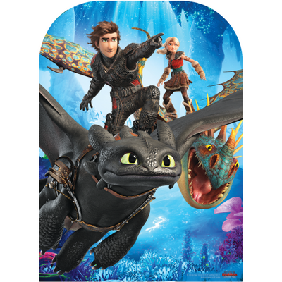 How to Train Your Dragon 3 Stand-in Cardboard Cut Out