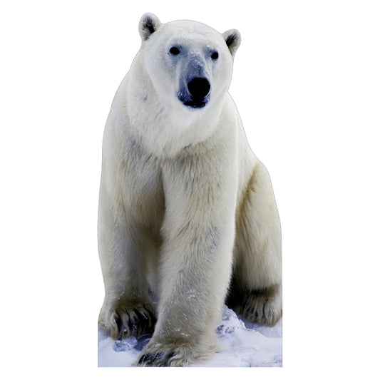 Polar Bear Cardboard Cutout