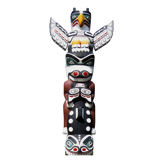 Totem Pole Cardboard Cutout