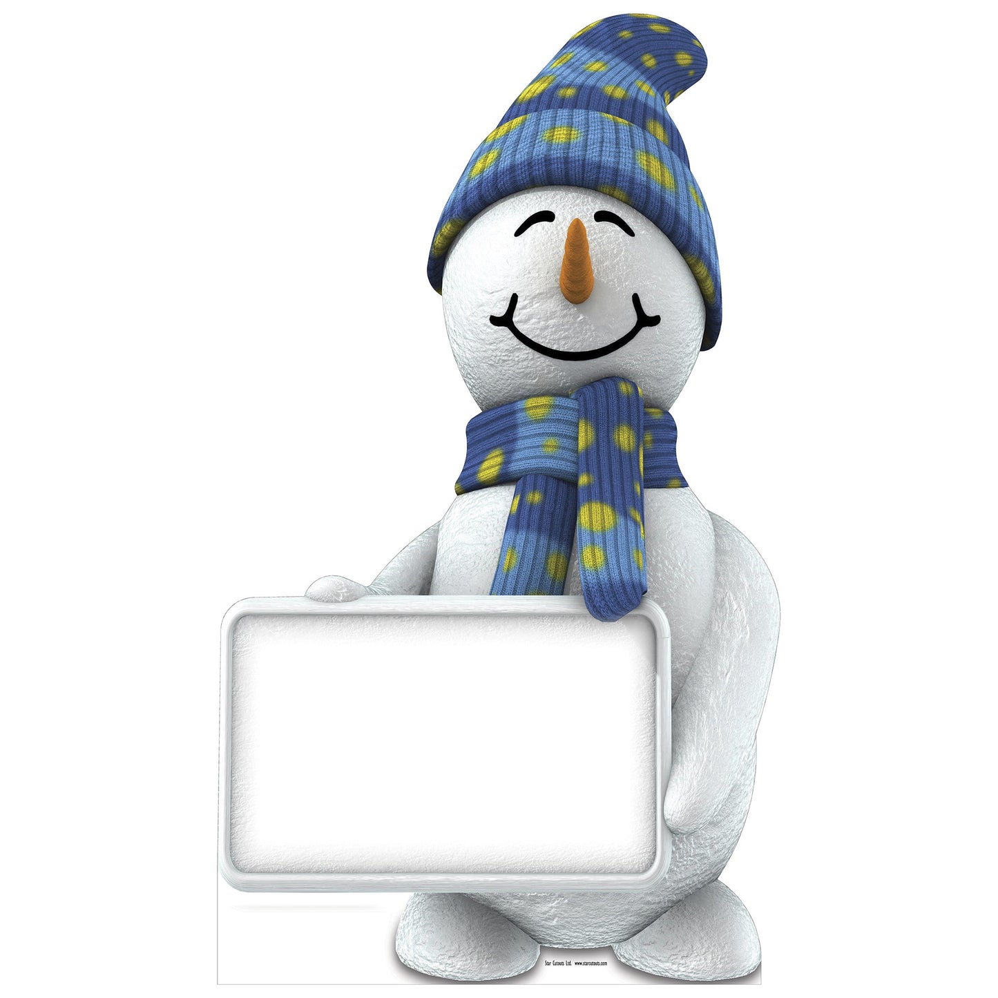 Snowman Cardboard Cutout