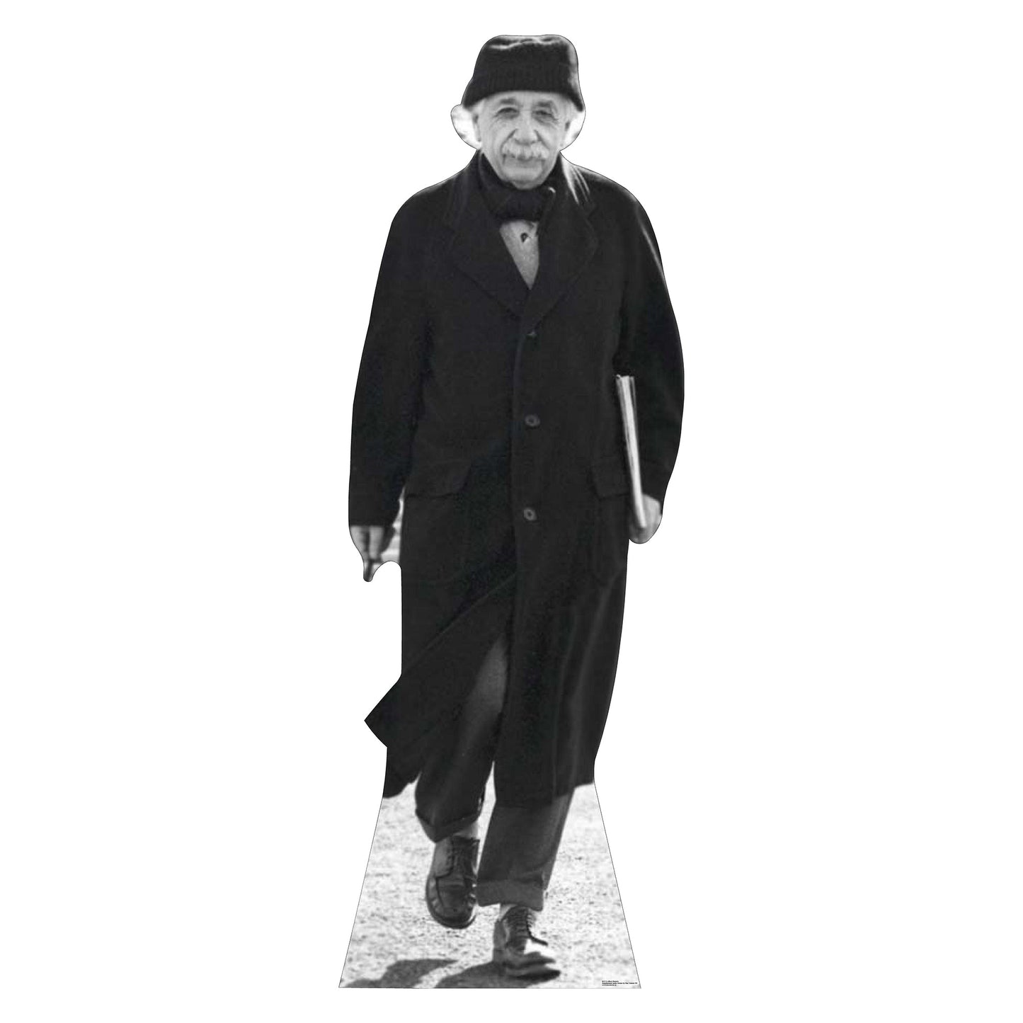 Albert Einstein Walking Cardboard Cutout