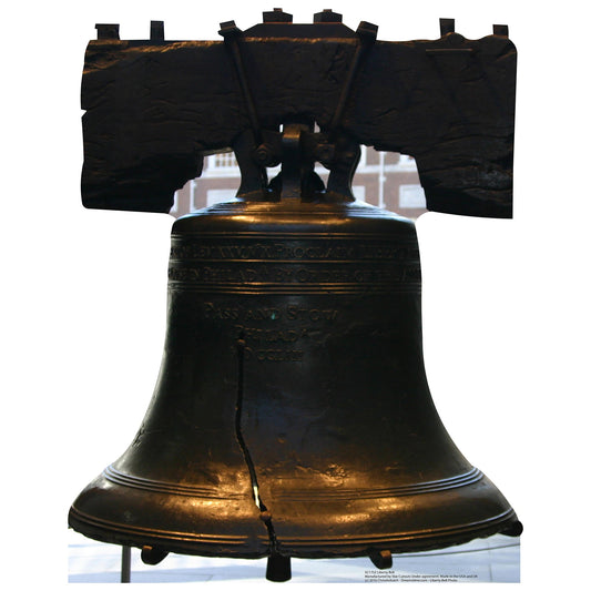 Liberty Bell Cardboard Cutout