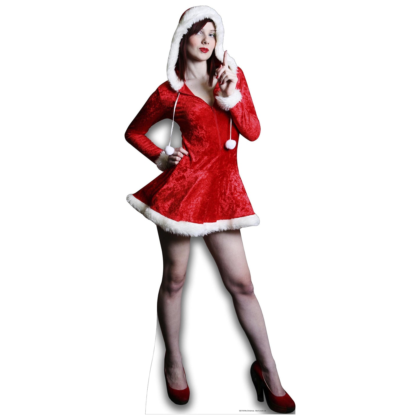 Mrs Christmas Cardboard Cutout