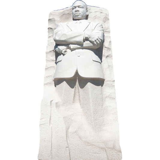 Martin Luther King MLK Jr Monument Cardboard Cutout