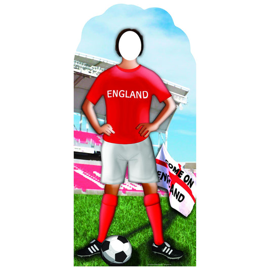 European Football Stand In Cardboard Cutout
