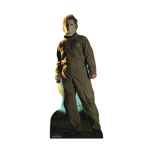 Halloween with Michael Myers Cardboard Cutout
