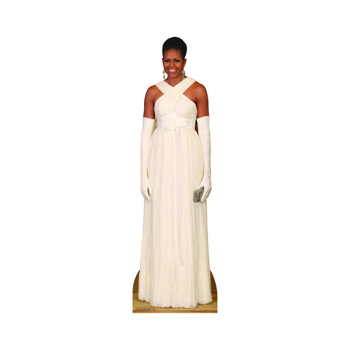 Michelle Obama Formal Cardboard Cutout