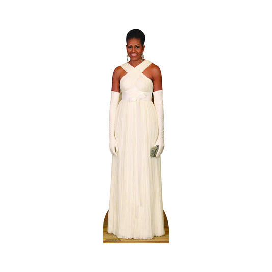 Michelle Obama Formal Cardboard Cutout