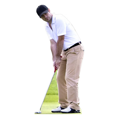 Golf Player Putting Cardboard Cutout