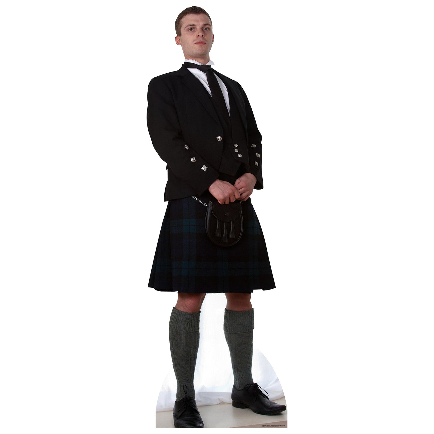 Scottish Man In Kilt Cardboard Cutout
