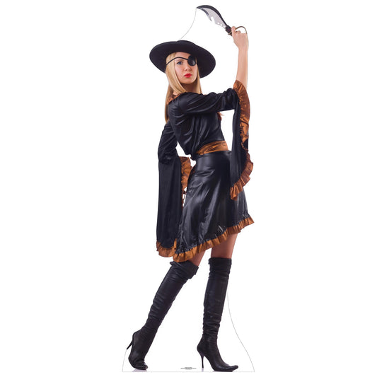 Pirate Woman Cardboard Cutout