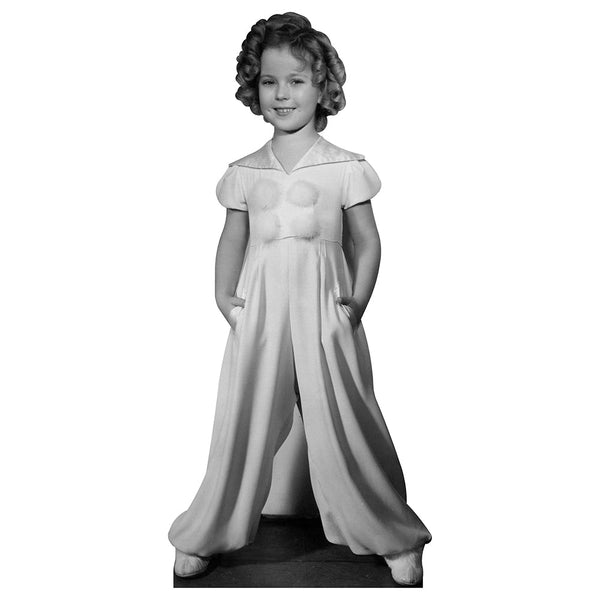 Curly Top Temple Cardboard Cutout