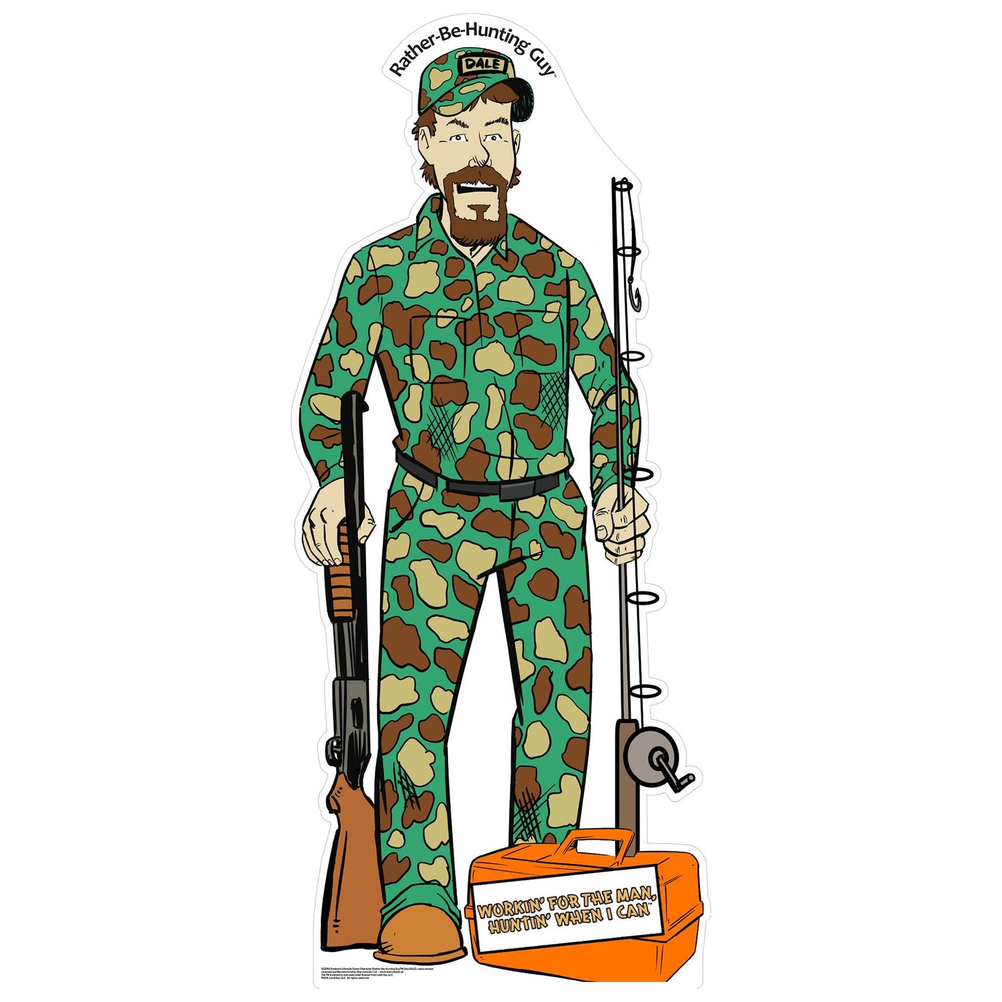 Dale Cameo Outdoors Lifestyle Comic Character Cardboard Cutout