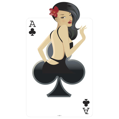 Clubs Babe Cardboard Cutout