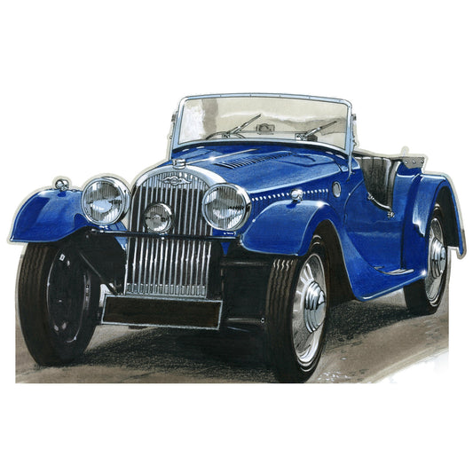 Morgan 4x4 Cardboard Cutout