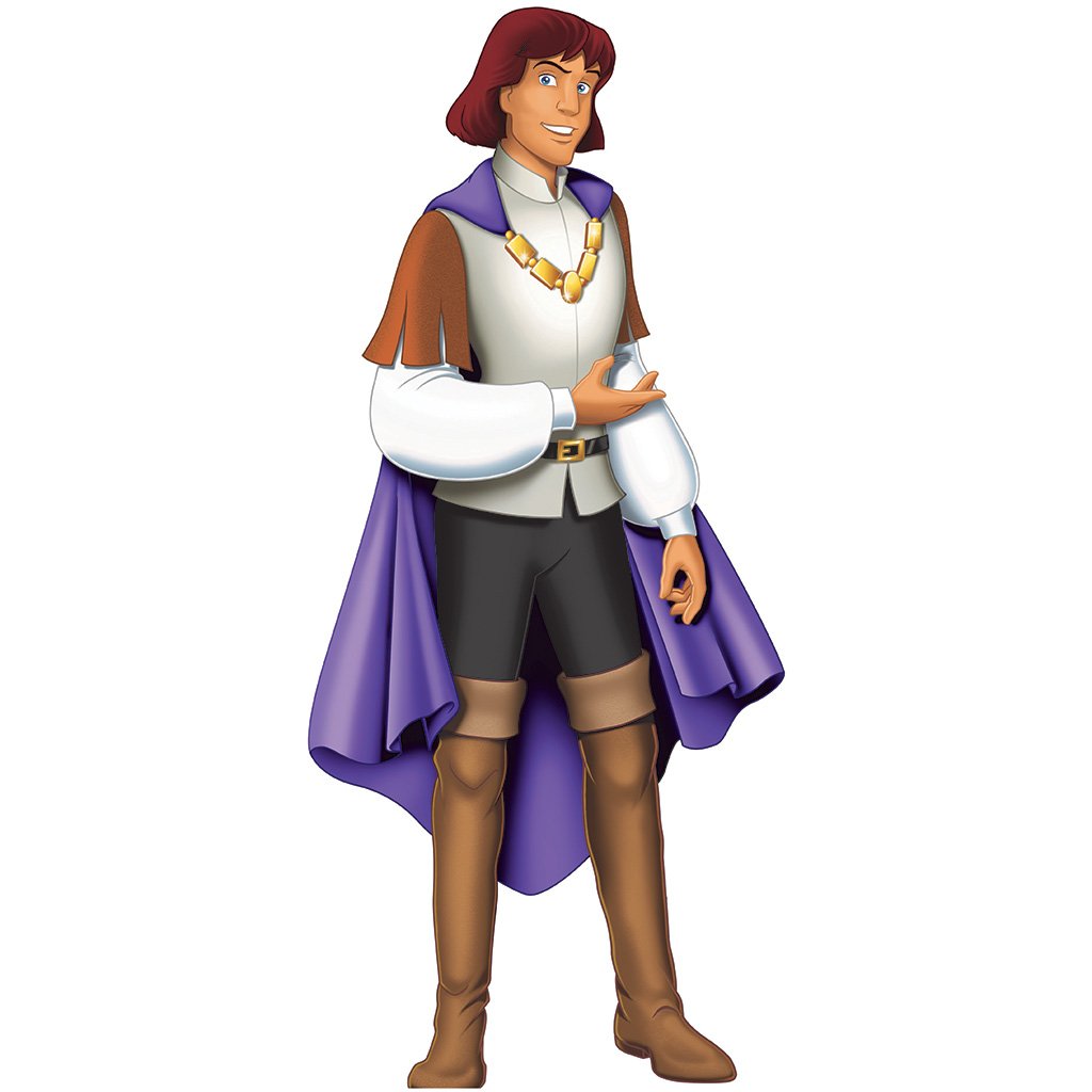 Prince Derek Cardboard Cutout