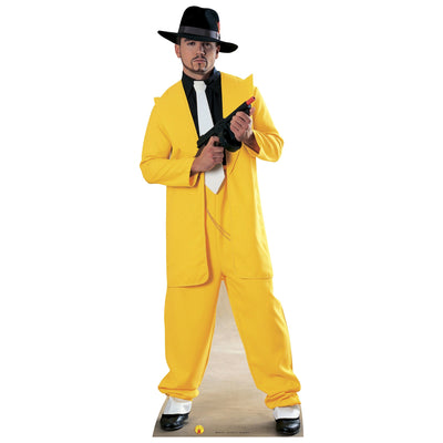 Gangster Yellow Cardboard Cutout