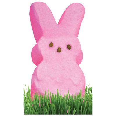 Pink Marshmallow Bunny Cardboard Cutout