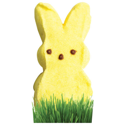 Yellow Marshmallow Bunny Cardboard Cutout