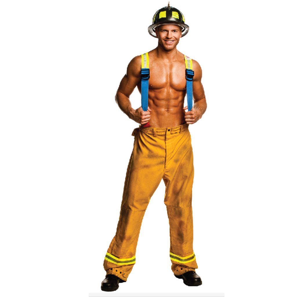 Chippendale Fireman Cardboard Cutout