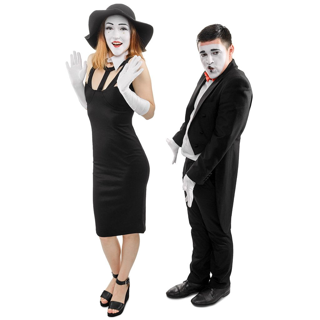 Mime Couple Cardboard Cutout