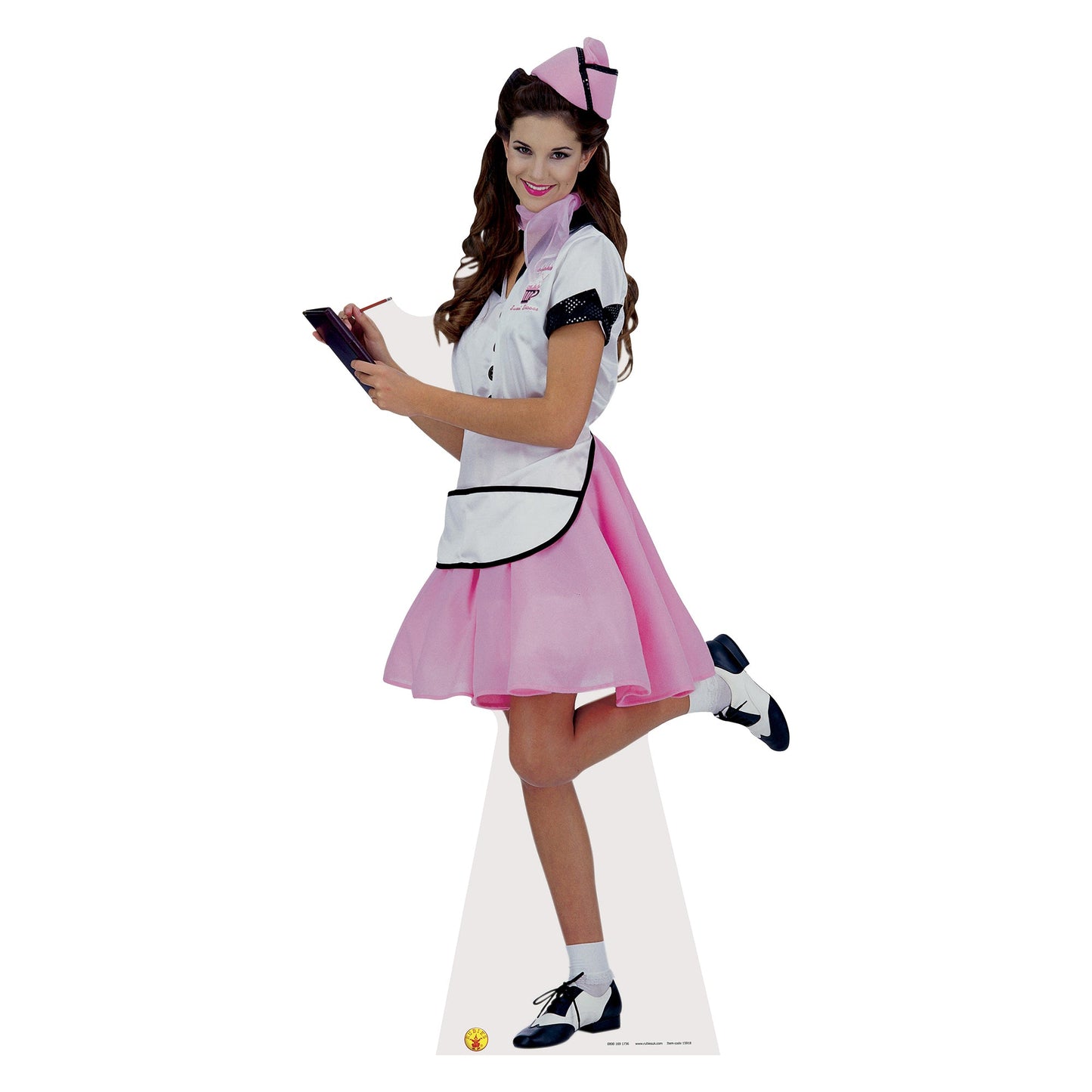 Soda Pop Girl Cardboard Cutout