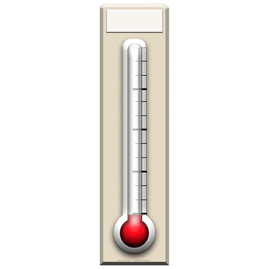 Fundraising Thermometer Cardboard Cutout