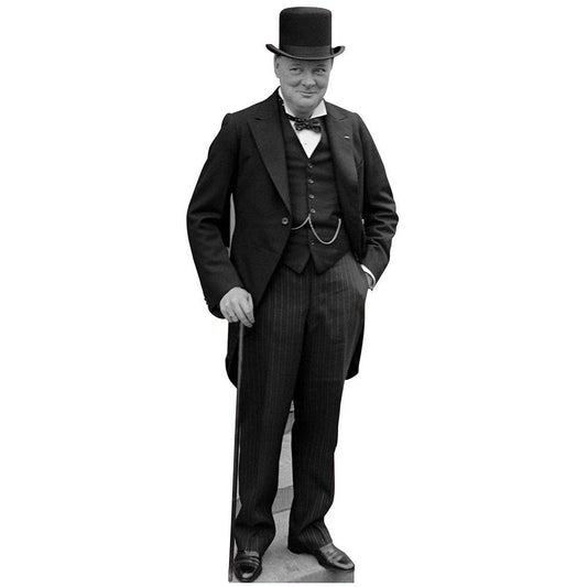 Sir Winston Churchill Cardboard Cutout
