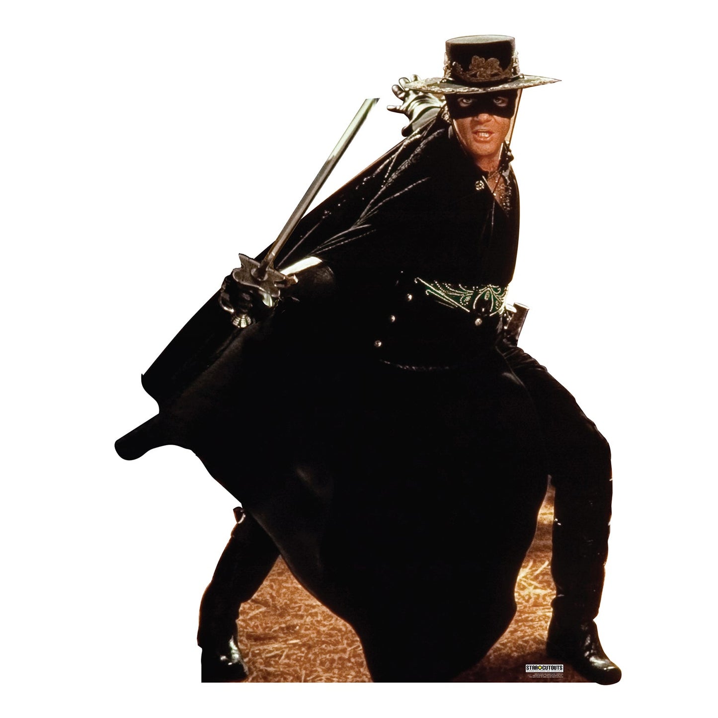 Zorro Sweep Cardboard Cutout