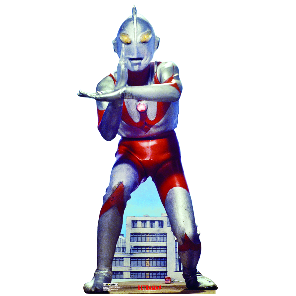 Ultraman Building Cardboard Cutout