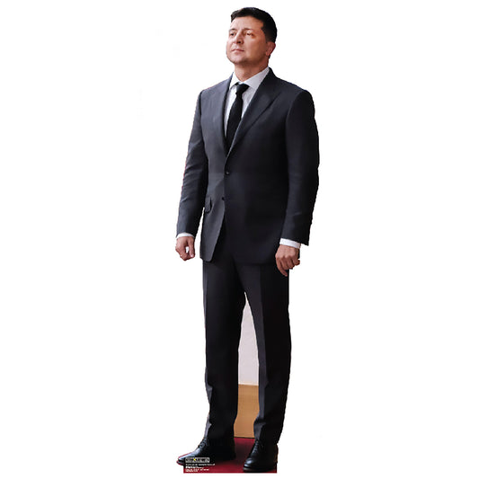 Ukrainian President Volodymyr Zelensky Cardboard Cutout