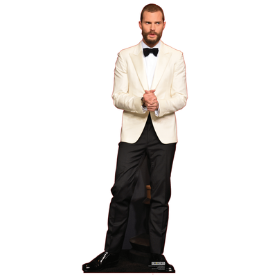 Jamie Dornan White Tux Red Carpet Cardboard Cutout