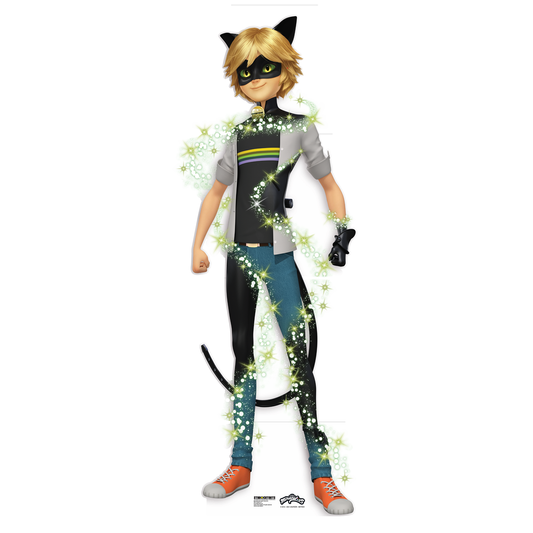 Adrien Cat Noir Morph Miraculous Disney Cardboard Cutout