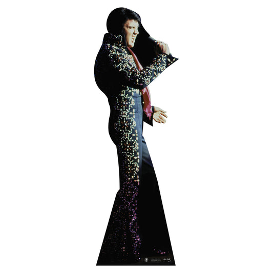 Elvis Black Jumpsuit Cardboard Cutout