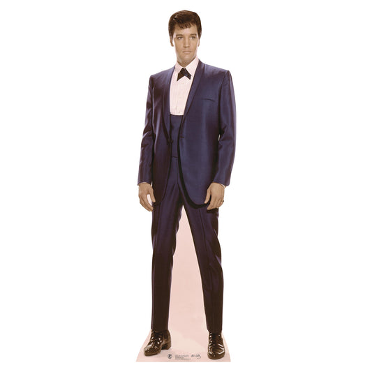 Elvis 1960s Blue Suit Cardboard Cutout
